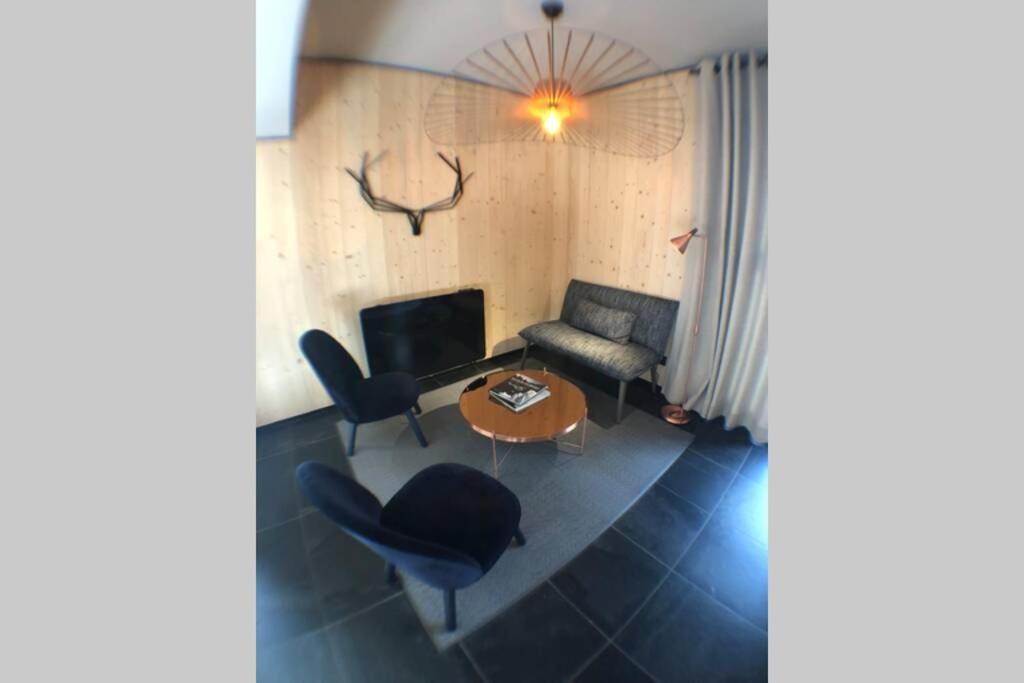 Chic Appart 6 Pers Dans Residence Luxueuse "La Cordee" Wellness Gym Piscine Ouvert Et Teletravail Chamonix Exterior foto