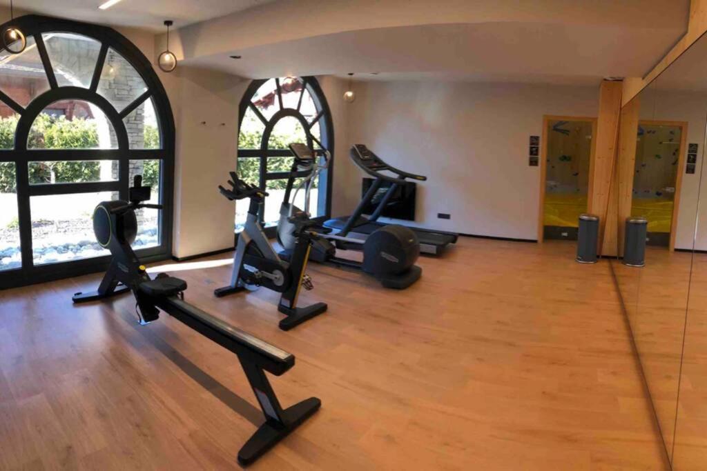 Chic Appart 6 Pers Dans Residence Luxueuse "La Cordee" Wellness Gym Piscine Ouvert Et Teletravail Chamonix Exterior foto